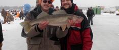 First Time Attendee Wins Ice Fishing Competition